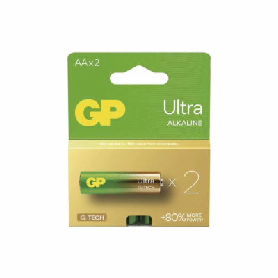 Baterie AA (R6) alkalická GP Ultra 2ks