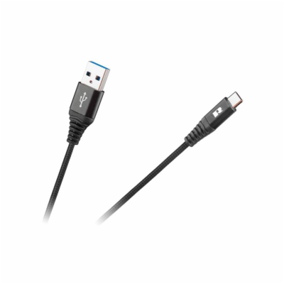 Kabel REBEL RB-6001-100-B USB/USB-C 1m Black