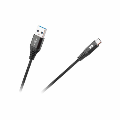 Kabel REBEL RB-6001-200-B USB/USB-C 2m Black