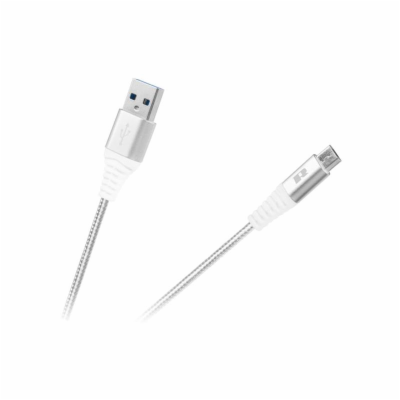 Kabel REBEL RB-6000-100-W USB/Micro USB 1m White
