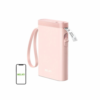 Tiskárna štítků NELKO P21 Pink