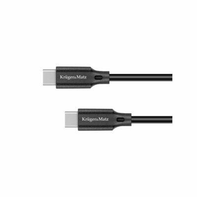 Kabel KRUGER & MATZ KM1261 Basic USB-C/USB-C 2,5m Black