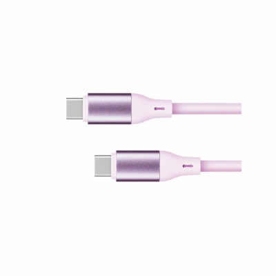 Kabel KRUGER & MATZ KM1269-1P Basic USB-C/USB-C 1m Pink