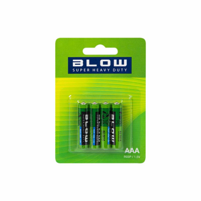 Baterie AAA (LR03) Zn-Cl BLOW Super Heavy Duty 4ks / blistr