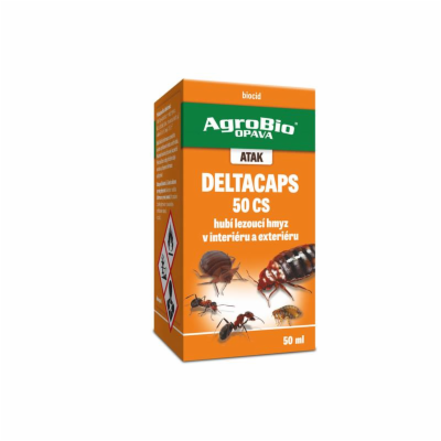 Přípravek proti lezoucímu hmyzu AGROBIO Atak DeltaCaps 50ml