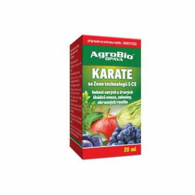 Přípravek proti hmyzu AGROBIO Karate Zeon 5 CS 20ml
