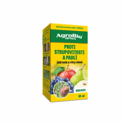 Přípravek proti strupovitosti a padlí AGROBIO Sercadis 30ml