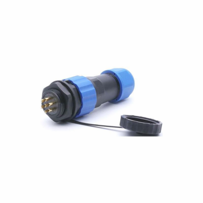Konektor a zdířka SP/SD20-7P vodotěsný na kabel a panel