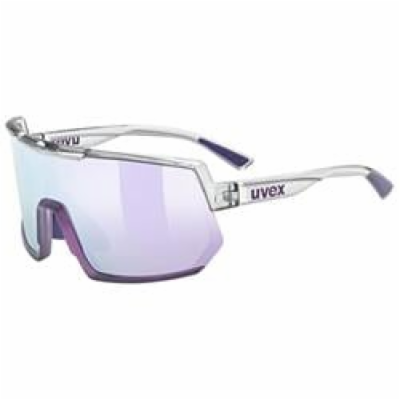 Sluneční brýle UVEX SPORTSTYLE 235 CLEAR-MET PURP/MIR.LAV 