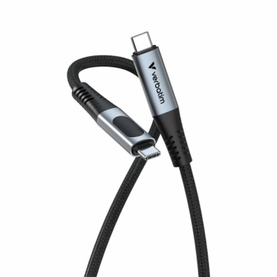 Verbatim USB-C->C kabel Sync & Charge s ukazatelem napáje...