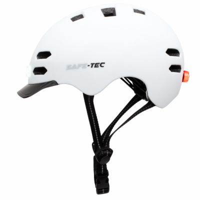 Safe-Tec MTV23 White L (58cm - 61cm)