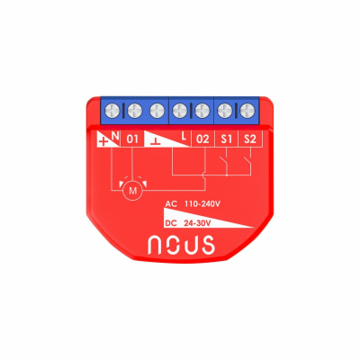 Nous B4Z Smart Zigbee Ovladač žaluzií a rolet