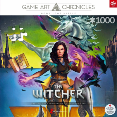 GLO GAME ART: THE WITCHER YENNEFER SALVADORE  