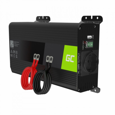 Green Cell Měnič napětí - Power Inverter PRO 12V na 230V ...