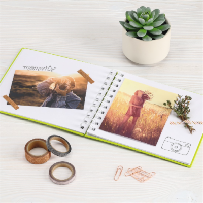 Hama album klasické spirálové FINE ART 18,5x15 cm, 30 str...