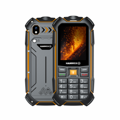 Telefon myPhone Hammer Boost 2 LTE oranžový