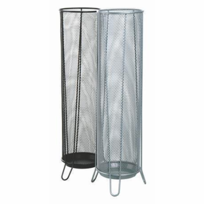 Stojan na deštníky drátěný, černá, VICTORIA