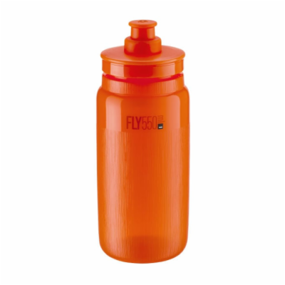 ELITE láhev FLY TEX, 550 ml, průhledná/oranžová