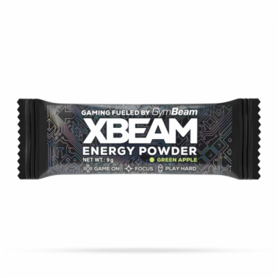 XBEAM vzorek Energy Powder 9 g - zelené jablko