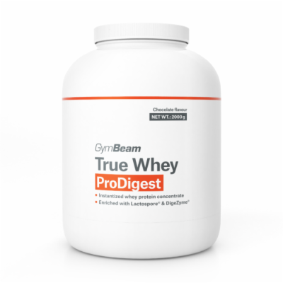 GymBeam True Whey ProDigest 2 kg - vanilka