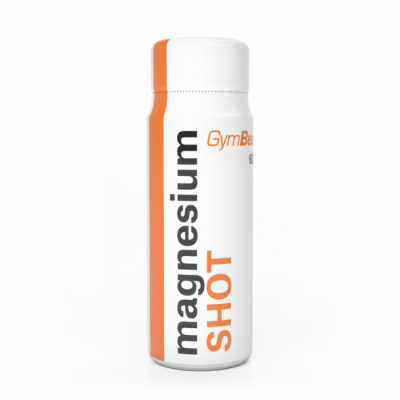 GymBeam Magnesium Shot 60 ml - pomeranč