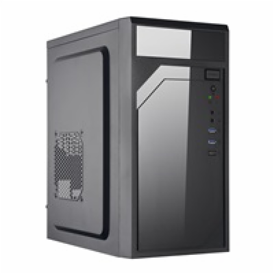 Eurocase ML M6-590B, skrinka mATX, 2xUSB3.0, čierna