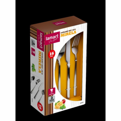 Lamart LT5047 16dílná jídelní sada příborů MIRELA 