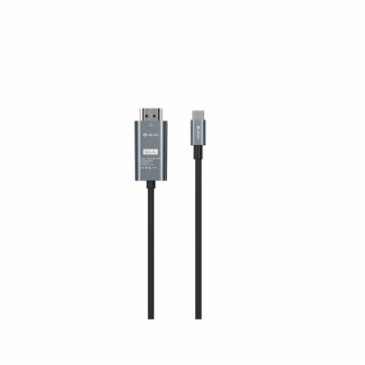 Kabel DEVIA EC084 USB-C/HDMI 4K 2m Black