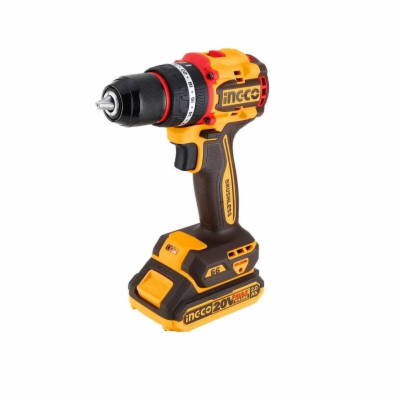 Ingco CIDLI20668E AKU vrtací šroubovák s příklepem, 60Nm,...