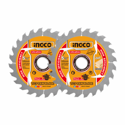 Ingco kotouč pilový 140 x 1 mm, 2ks