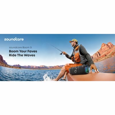 Bluetooth reproduktor Anker soundcore Boom 3i černý