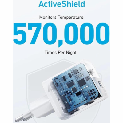 Nabíječka do sítě Anker 323 33W, 1xUSB-C, 1xUSB-A bílá