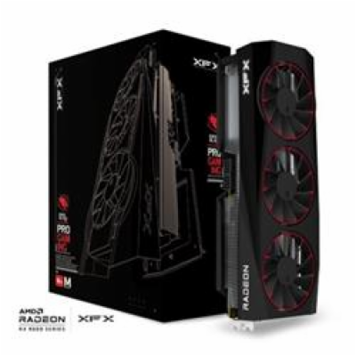 GPU XFX Quicksilver AMD Radeon RX 9070 XT 16GB GDDR6, Mag...