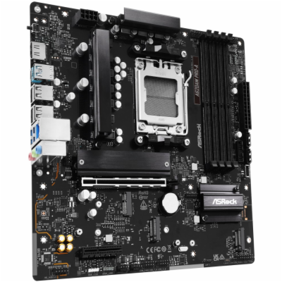 ASRock A620AM Pro-A / AMD A620A / AM5 / 4x DDR5 DIMM / 3x...