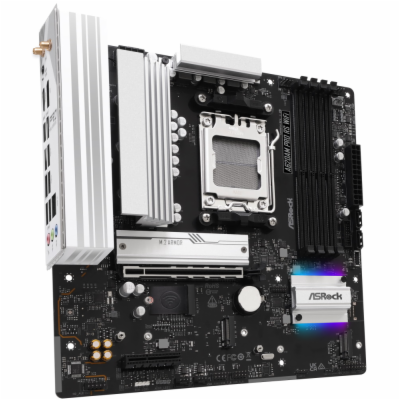 ASRock MB Sc AM5 A620AM PRO RS WIFI, AMD X620, 4xDDR5, 1x...