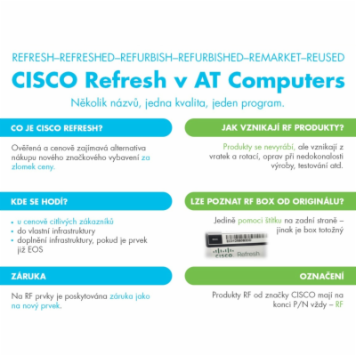 Cisco Catalyst switch C1300-16XTS (8x10GbE,8xSFP+) - REFRESH