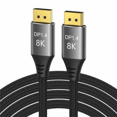 PremiumCord DisplayPort 1.4 přípojný kabel 32,4Gbit/s, ro...