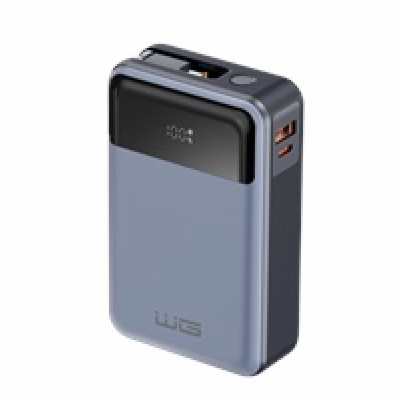WG - Power Bank 20000 mAh, USB-C PD 65W, černá