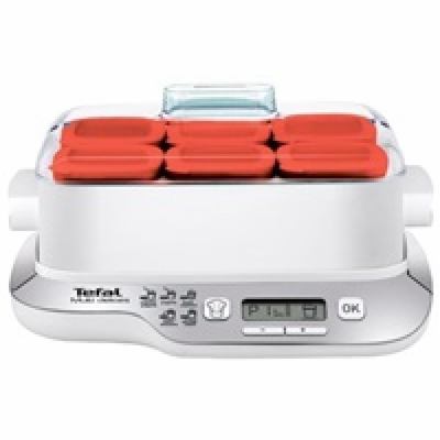 Tefal YG660 jogurtovač, 600 W, 6 nádob, bílá