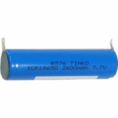 Baterie nabíjecí Li-Ion 18650 3,7V/2600mAh TINKO, páskové...