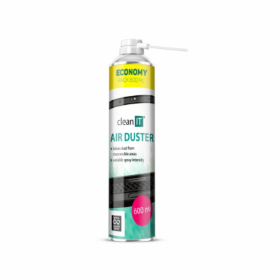Clean IT Stlačený vzduch - 600ml Stlačený plyn pro čištěn...