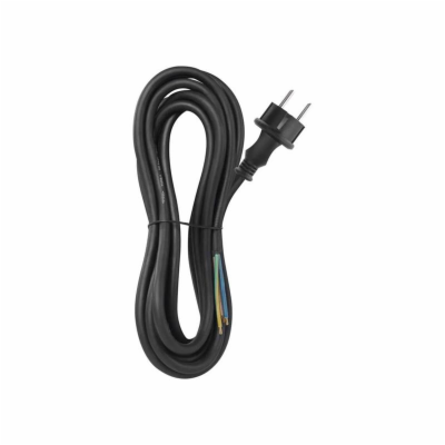 Flexo šňůra gumová 3x2,5mm2 5m černá EMOS S03230