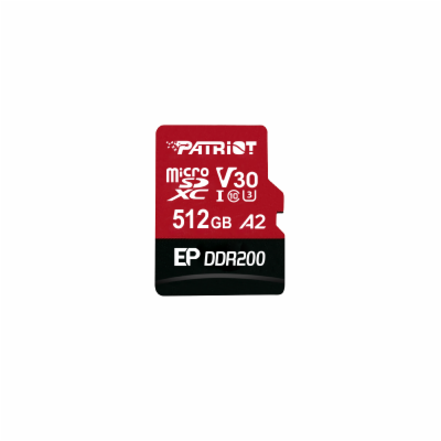 Patriot EP DDR200 + čtečka/Micro SDXC/512GB/UHS-I U3 / Cl...