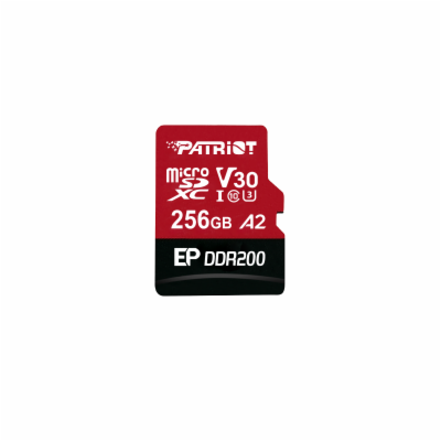 Patriot EP DDR200 + čtečka/Micro SDXC/256GB/UHS-I U3 / Cl...