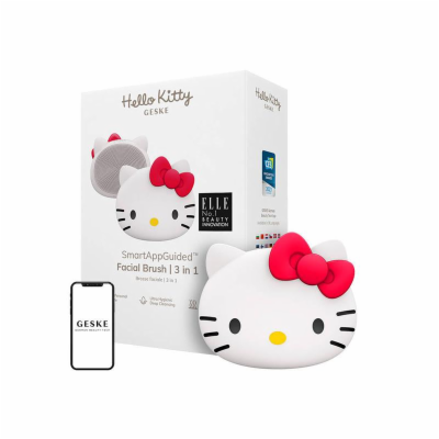 Kartáček na obličej GESKE Hello Kitty Starlight 3v1