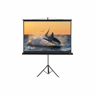 Projekční plátno AVELI stativ, 150x94cm (16:10) 70", čern...