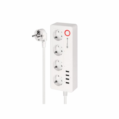 Smart prodlužovací kabel 4 zásuvky 1,6m KRUGER & MATZ Con...