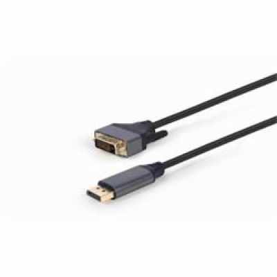 Gembird kábel DisplayPort (M) na DVI (M), Premium Series,...