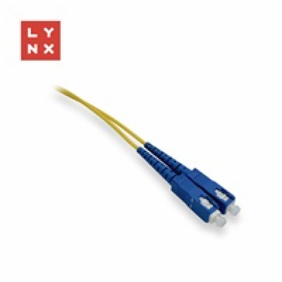 LYNX duplexní patch kabel SM, OS2, SC/SC, 9/125µm, 2m