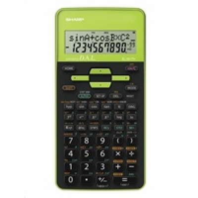 SHARP kalkulačka - EL531THGR - zelená - box